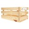 Good Wood By Leisure Arts Wooden Crate, Wood Crate Unfinished, Crates For Display, Crates For Storage, Wooden Unfinished, 15" X 10" X 7.125"